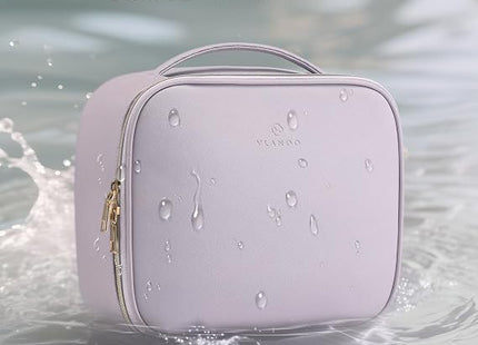 VLANDO Large Travel Cosmetic & Toiletry Organiser Bag – Purple
