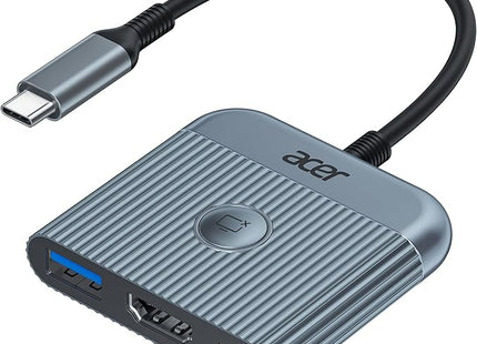 Acer USB C to HDMI Adapter 4K@60Hz with 100W PD Charging & USB 3.0