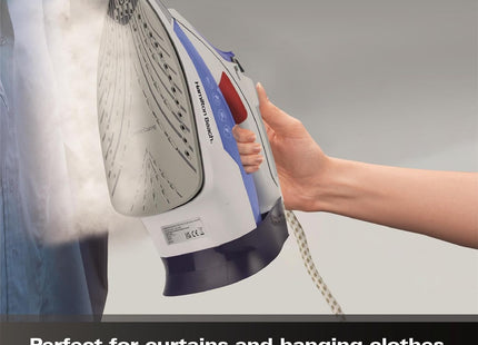 Hamilton Beach SteamMax Pro 3000W Steam Iron, HB608WB – White & Blue