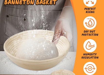 NZQXJXZ 5QT Cast Iron Dutch Oven Bread Baking Kit with Skillet Lid & Basket