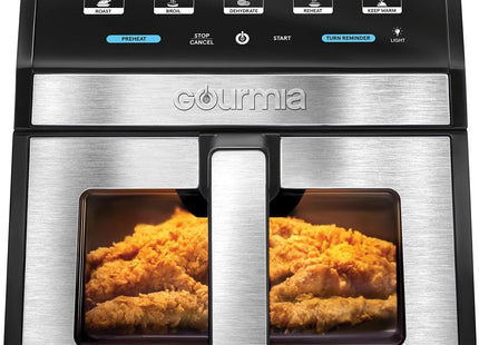 Gourmia 7.6L Digital Air Fryer – Window View, Guided Cooking, 7 Preset