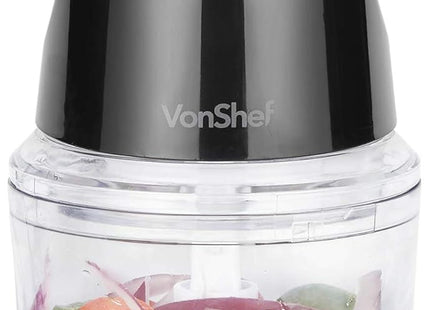 VonShef Mini Chopper 500ml – 400W Food Processor & Vegetable Cutter - Used