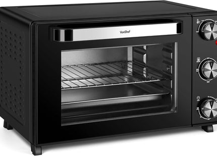 VonShef Mini Oven & Grill 30L – 1600W Tabletop Electric Cooker with Timer