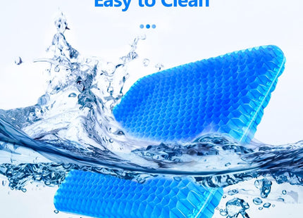 JILERWEAR Gel Seat Cushion – Double Honeycomb Pressure Relief Cushion