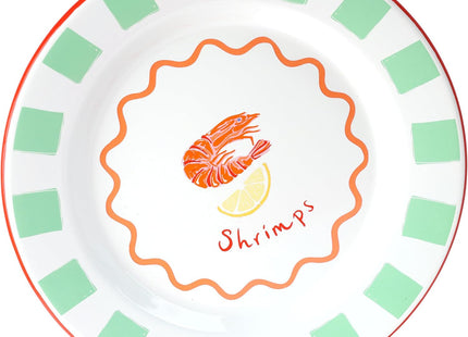Talking Tables Handmade Enamel Dinner Plate 25cm – Lightweight Outdoor Tableware