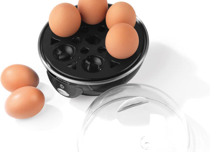 Progress Electric Egg Boiler EK2783P – 6 Egg Cooker, Poacher & Steamer