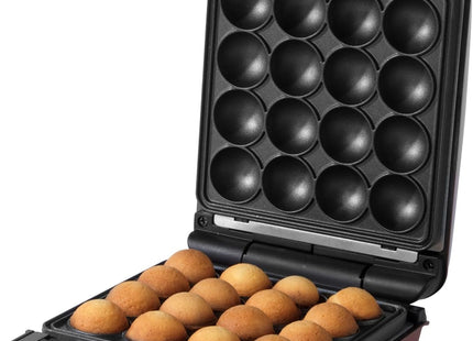 Giles & Posner 3-in-1 Mini Treat Maker – Doughnuts, Cake Pops & Waffles, 650W
