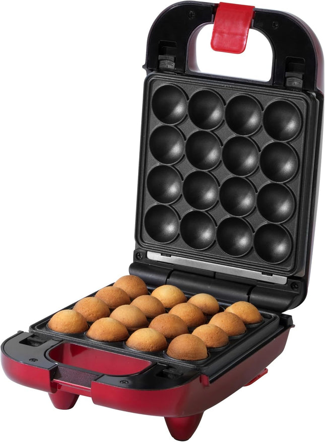 Giles & Posner 3-in-1 Mini Treat Maker – Doughnuts, Cake Pops & Waffles, 650W
