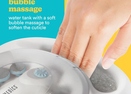 HoMedics Luxury Manicure & Pedicure Spa Set with Bubble Massage
