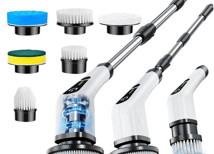 9 in 1 Electric Cleaning Brush with 9 Brush Heads 3000mAh Waterproof Cleaning Brush
