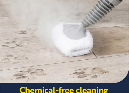 Beldray BEL0701TT 10-in-1 Handheld Steam Cleaner 1000W Multi Surface Cleaner Grey