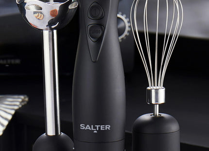 Salter Kuro 3 In 1 Hand Blender Set 350W EK2827BMBLK – Blend, Chop & Whisk