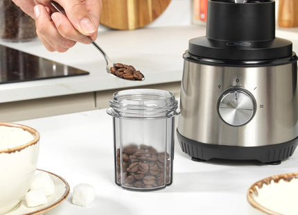 Salter 4-in-1 Juicer & Blender 400W – Smoothie Maker with Grinder & Sports Bottle