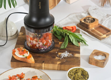 Salter Alchemy Food Chopper – 500ml, 2 Speeds, Compact 260W