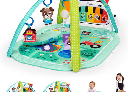 Baby Einstein Farm Explorers 4-in-1 Kickin' Tunes Musical Meadow Baby Play Gym