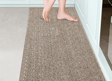 FCSDETAIL Dirt Trapper Runner Door Mat, Machine Washable, 60 x 150cm – Beige