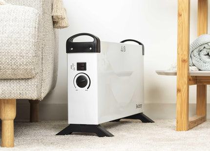 Beldray 2000W Convector Heater 3 Heat Settings Adjustable Thermostat – With Dent