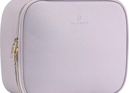VLANDO Large Travel Cosmetic & Toiletry Organiser Bag – Purple