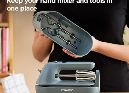 Kenwood QuickMix Go HMP40.000GY Hand Mixer 350W – 5 Speeds, Storm Blue