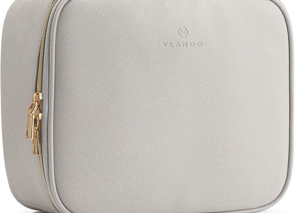 VLANDO Large Travel Cosmetic & Toiletry Organiser Bag – Grey