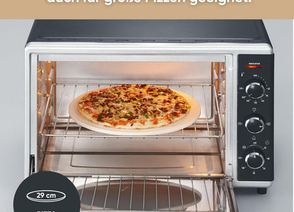 Severin 42L Electric Mini Oven 1800W with Grill, Convection, Rotisserie & Pizza Stone