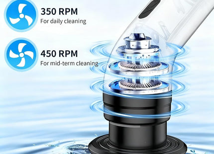 9 in 1 Electric Cleaning Brush with 9 Brush Heads 3000mAh Waterproof Cleaning Brush