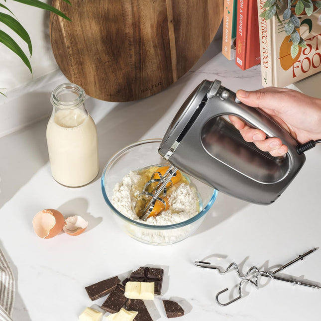 Salter Cosmos Hand Mixer 300W – 5 Speed Electric Whisk with Turbo