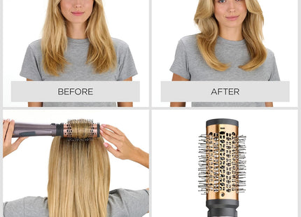 BaByliss Air Style 1000W 4-in-1 Hair Dryer Brush & Styler with Ionic Frizz Control - EU Plug