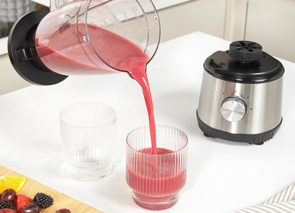 Salter 4-in-1 Juicer & Blender 400W – Smoothie Maker with Grinder & Sports Bottle
