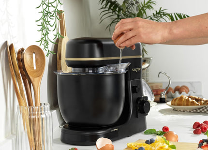 Salter Alchemy Stand Mixer – 5L 1300W Electric Mixer, Black