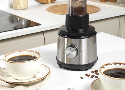 Salter 4-in-1 Juicer & Blender 400W – Smoothie Maker with Grinder & Sports Bottle