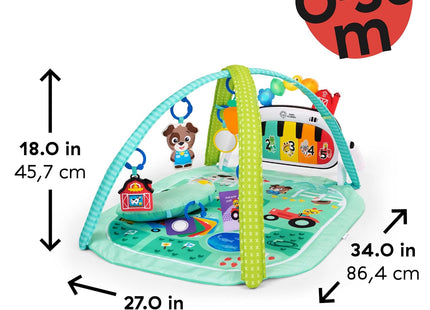 Baby Einstein Farm Explorers 4-in-1 Kickin' Tunes Musical Meadow Baby Play Gym