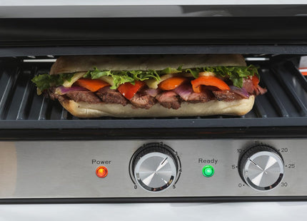 Salter Large Electric Health Grill – 2000W Ceramic Sandwich Toaster & Panini Press