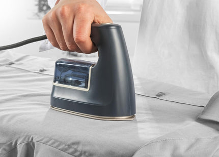 Beldray 2 In 1 Travel Iron & Garment Steamer 1200W – Ceramic Soleplate Grey