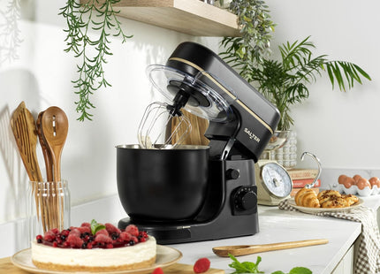 Salter Alchemy Stand Mixer – 5L 1300W Electric Mixer, Black