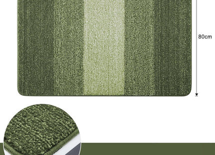Homaxy Indoor Door Mat 80 x 120cm – Absorbent Non-Slip Dirt Trapper Entrance Rug