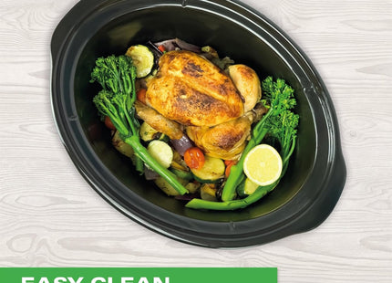 Hamilton Beach Family Favourite 6.5L Slow Cooker, 240W, HBSC070S – Silver