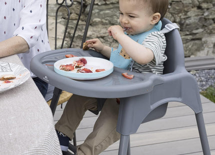 Bebeconfort Meely 2-in-1 Baby High Chair Dark Grey Feeding Chair, 6 Months – 3 Years