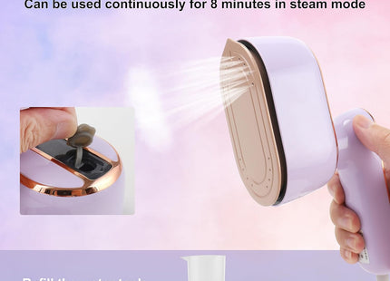 HYNXM Foldable Travel Steam Iron 1090W – Portable Mini Steamer