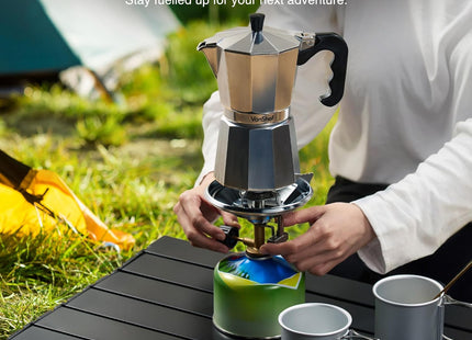 VonShef Stovetop Coffee Maker – Italian Espresso Moka Pot