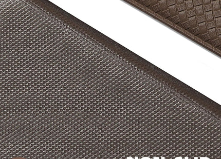 Color G Heavy Duty Anti-Fatigue Kitchen Mat – 44 x 150 cm, Waterproof & Non-Slip (Brown)