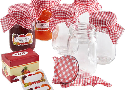 VonShef Jam Making Kit – 9L Induction Safe Maslin Pan, Labels included