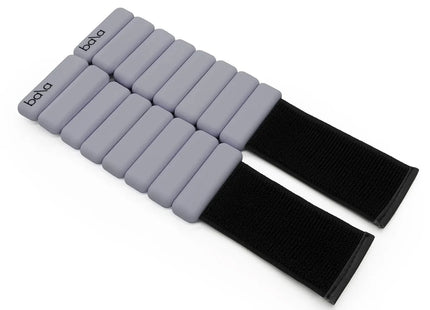 Bala Bangles 1LB Weighted Wrist & Ankle Weights – Heather Grey