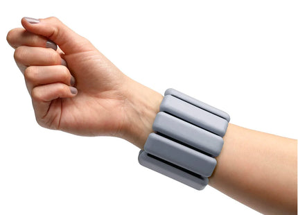 Bala Bangles 1LB Weighted Wrist & Ankle Weights – Heather Grey