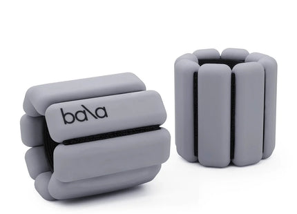 Bala Bangles 1LB Weighted Wrist & Ankle Weights – Heather Grey