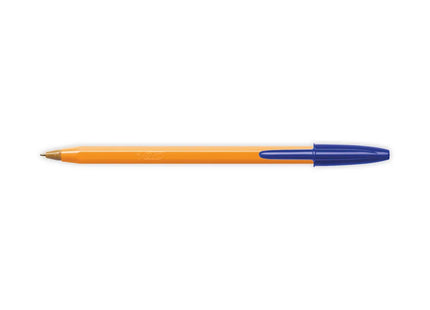 BIC Orange Fine Ballpoint Pens – Blue Ink (Pack of 20)