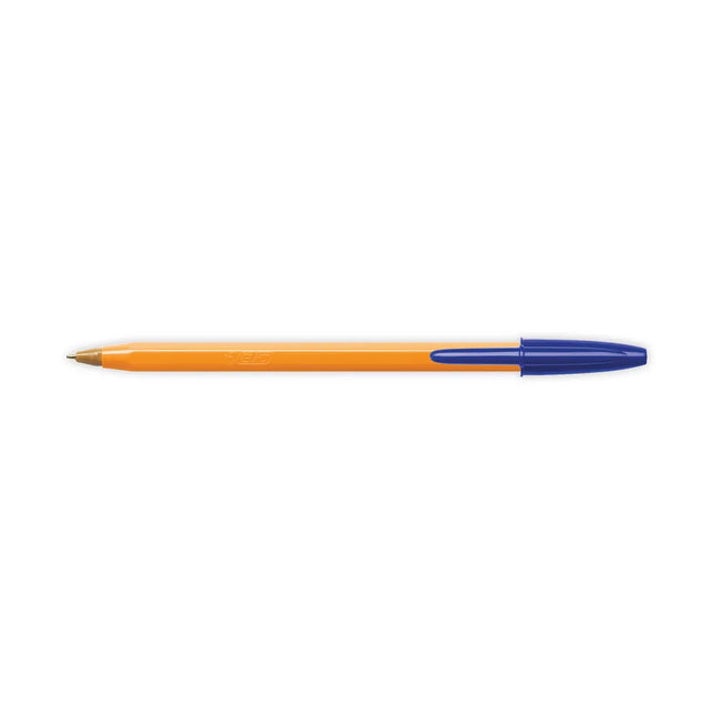 BIC Orange Fine Ballpoint Pens – Blue Ink (Pack of 20)