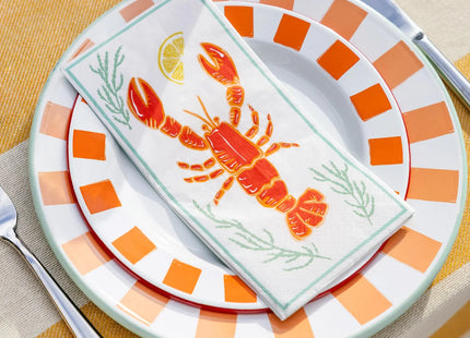 Talking Tables Lobster Long Lunch Paper Napkins 40cm – 16 Pack