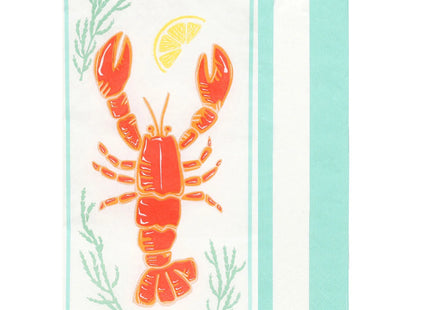 Talking Tables Lobster Long Lunch Paper Napkins 40cm – 16 Pack