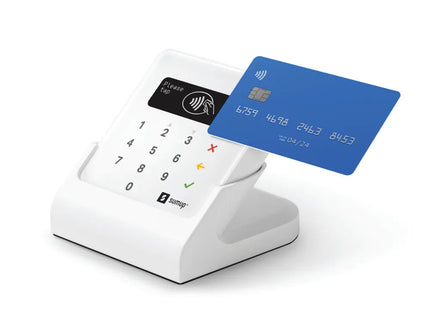 SumUp Air Card Reader Bundle with Charging Station – Contactless Payment Terminal